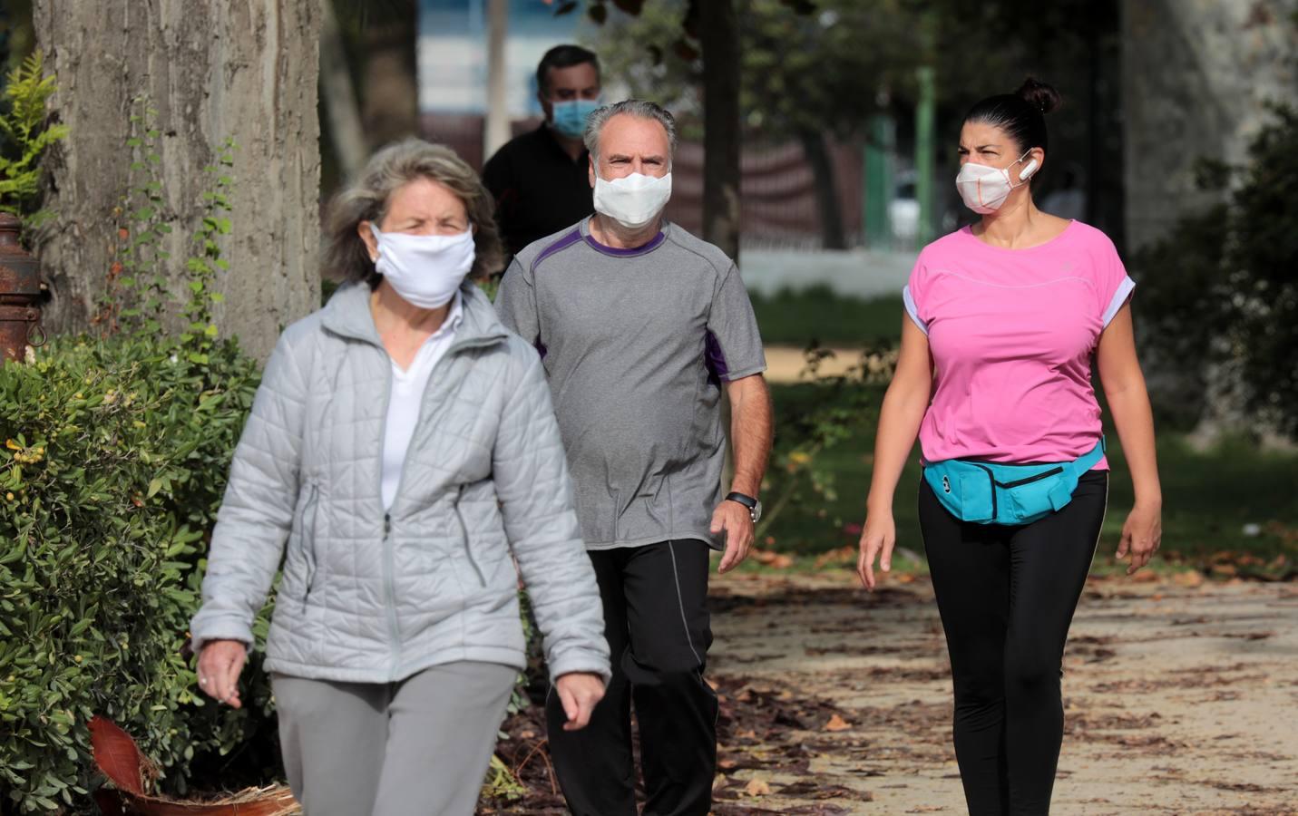 Salir a correr con mascarilla