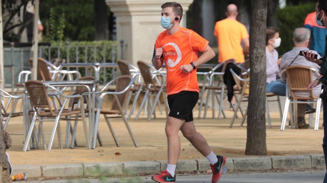 Salir a correr con mascarilla