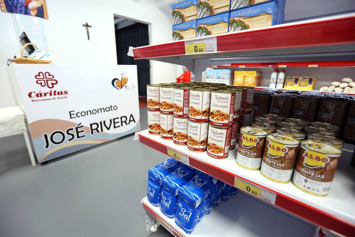 La inauguración del economato «José Rivera» de Toledo, en imágenes