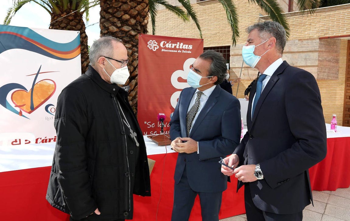 La inauguración del economato «José Rivera» de Toledo, en imágenes