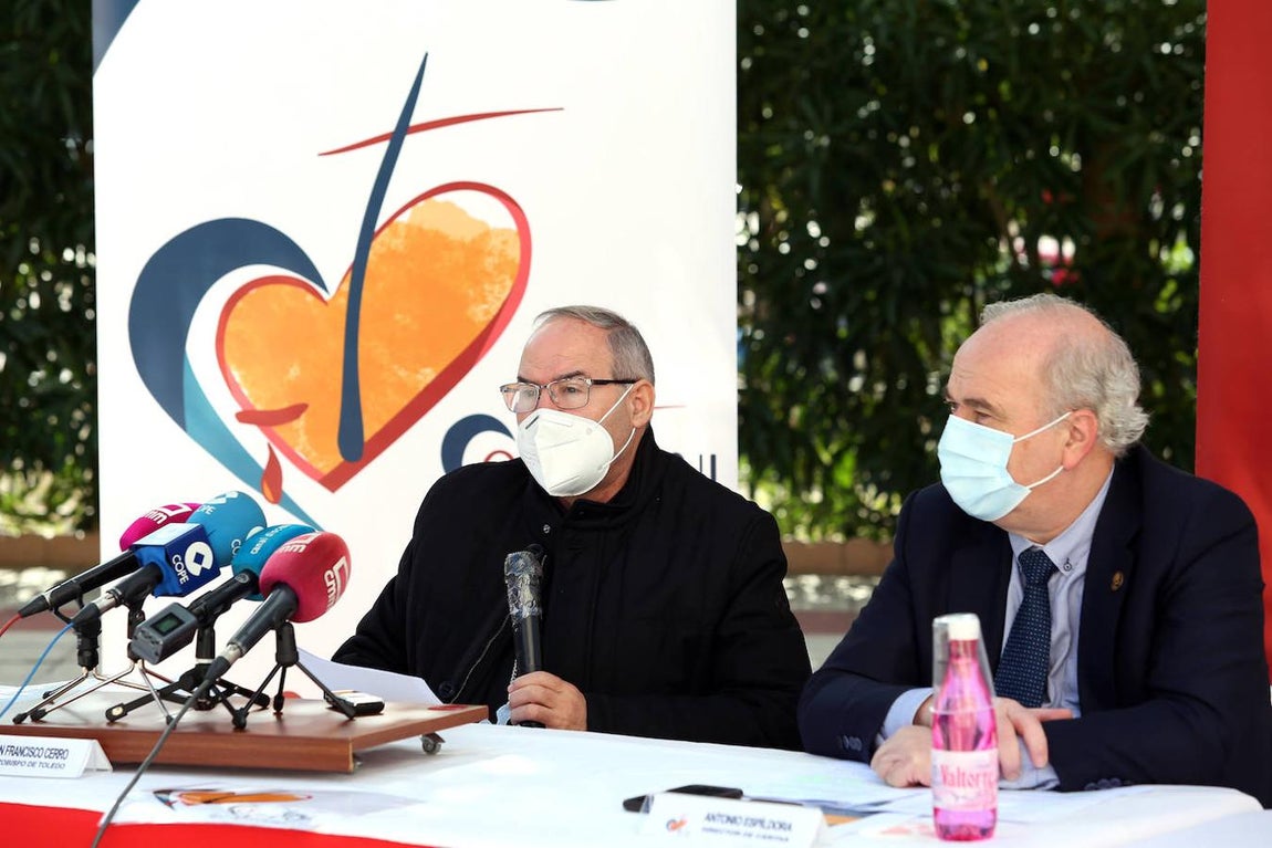 La inauguración del economato «José Rivera» de Toledo, en imágenes