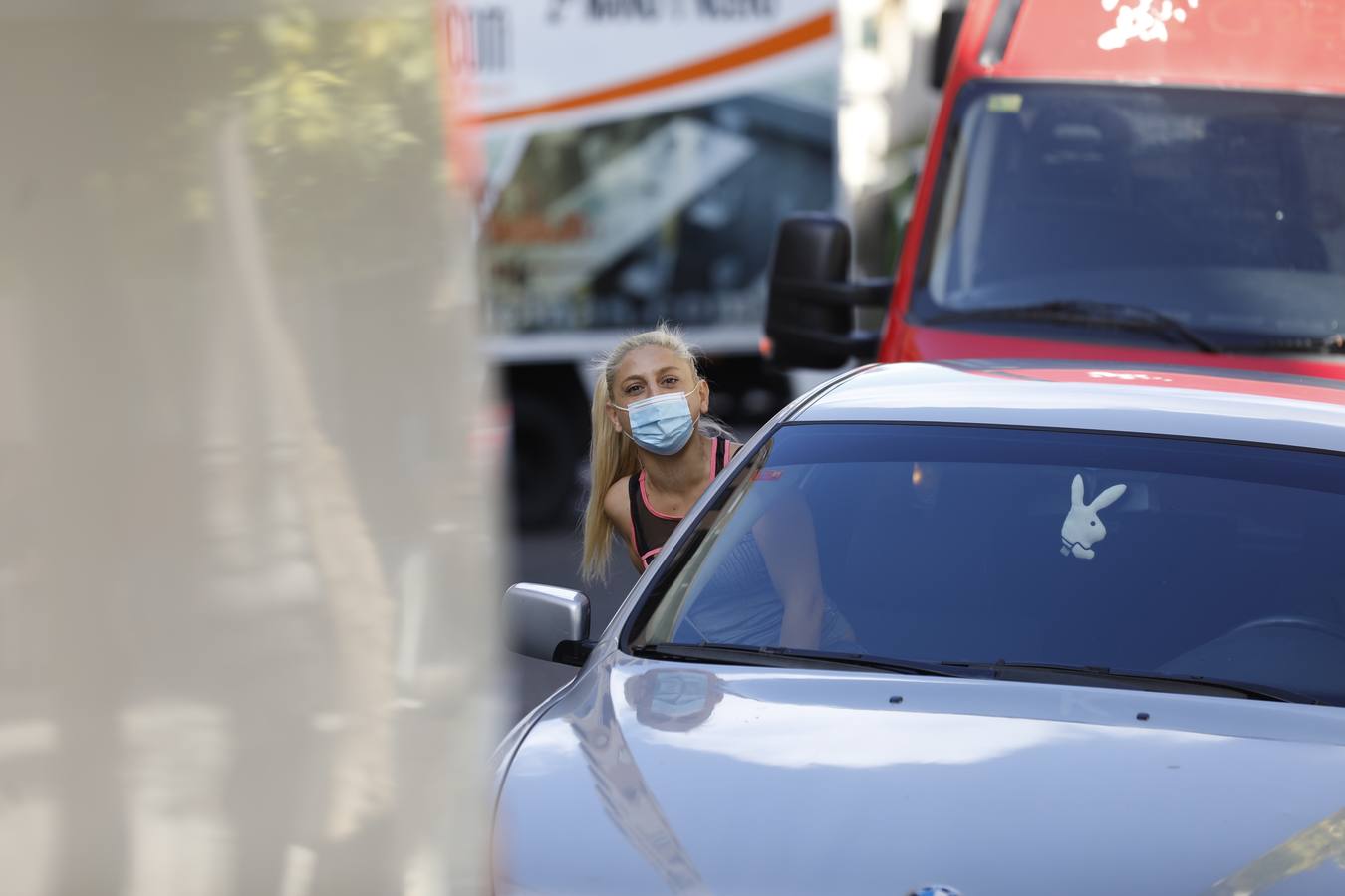 La protesta de los vendedores ambulantes en Córdoba, en imágenes