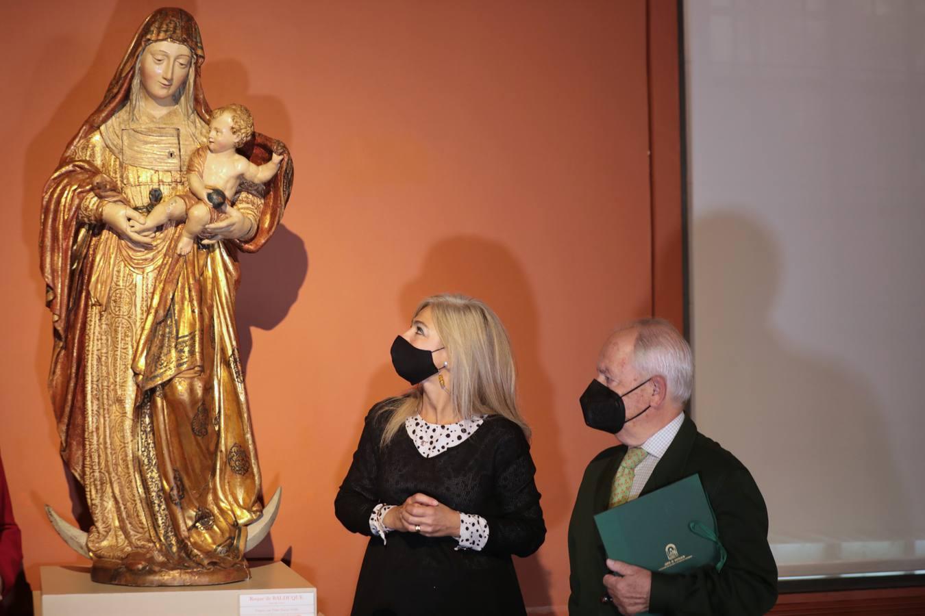 La «Virgen con el niño» de Roque Balduque se restaurará en Sevilla