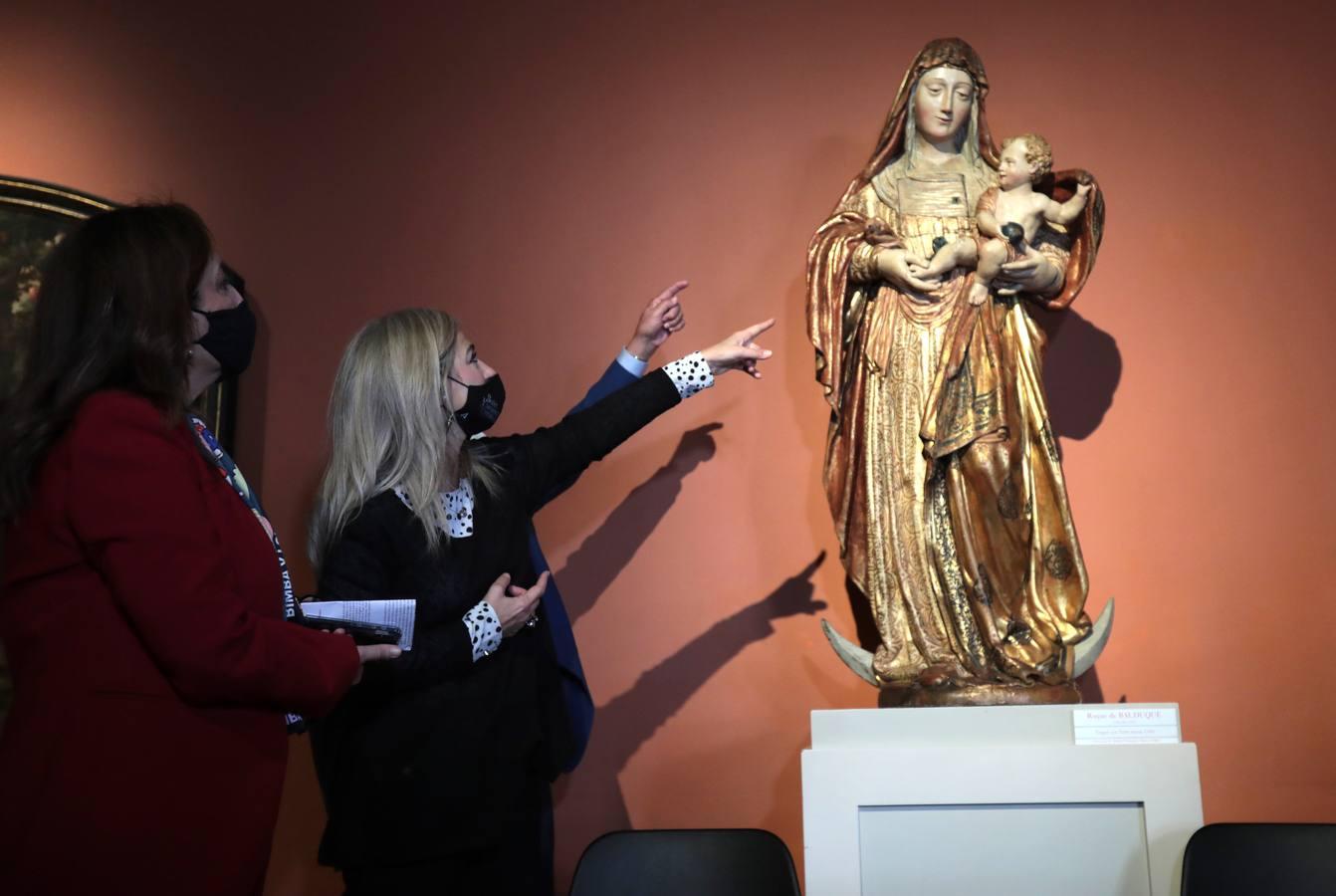 La «Virgen con el niño» de Roque Balduque se restaurará en Sevilla