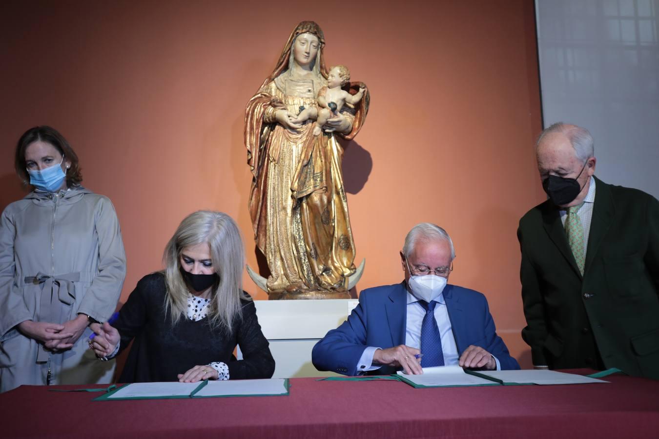 La «Virgen con el niño» de Roque Balduque se restaurará en Sevilla