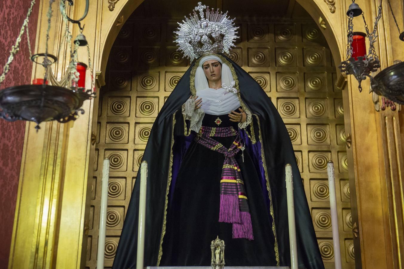 Galería de la Virgen de la Hiniesta de luto