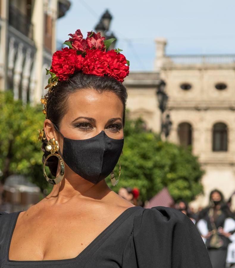 En fotos: La moda flamenca, un sector en luto por el Covid-19