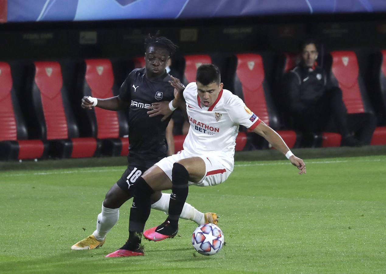 Las mejores imágenes del partido Sevilla F. C. - Rennes