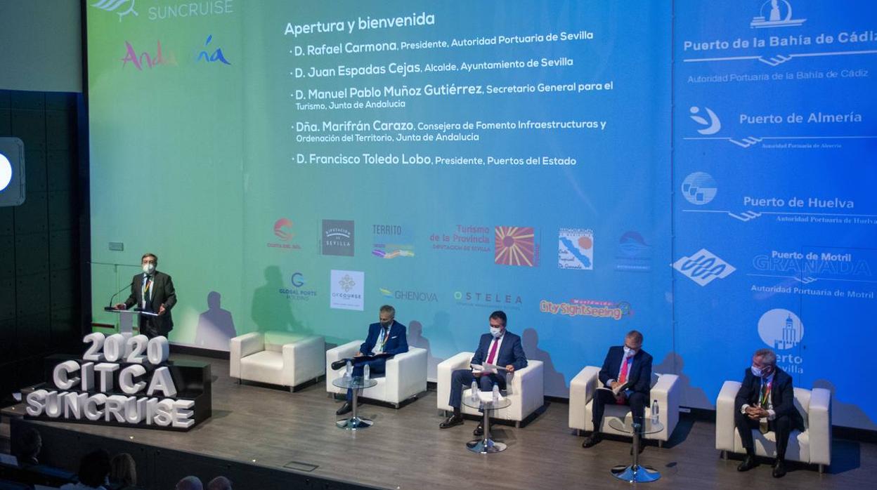 En imágenes, I Congreso Internacional de Turismo de Cruceros en Andalucía