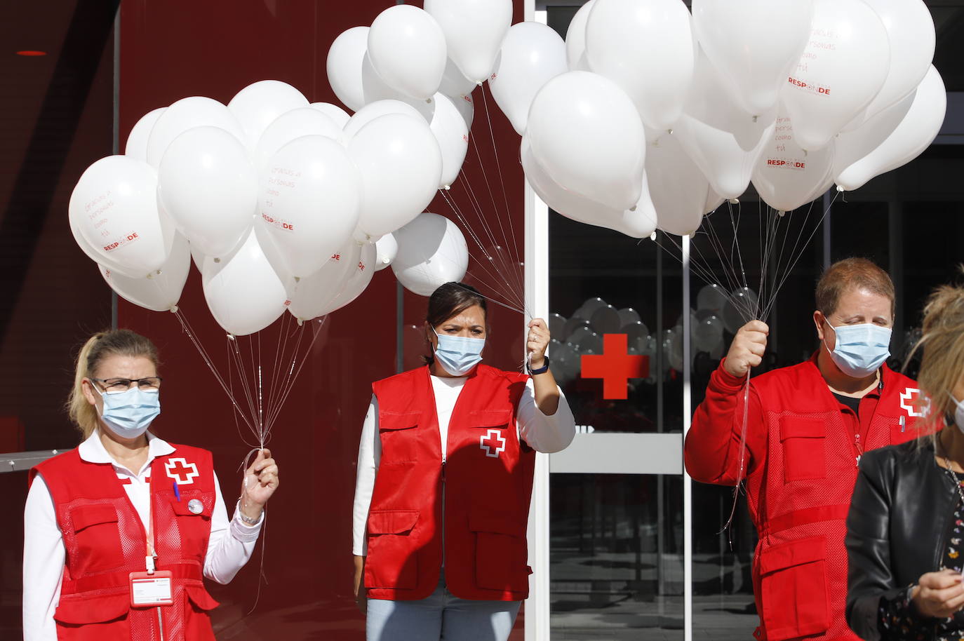 Homenaje de Cruz Roja Córdoba a sus voluntarios por su labor en la pandemia