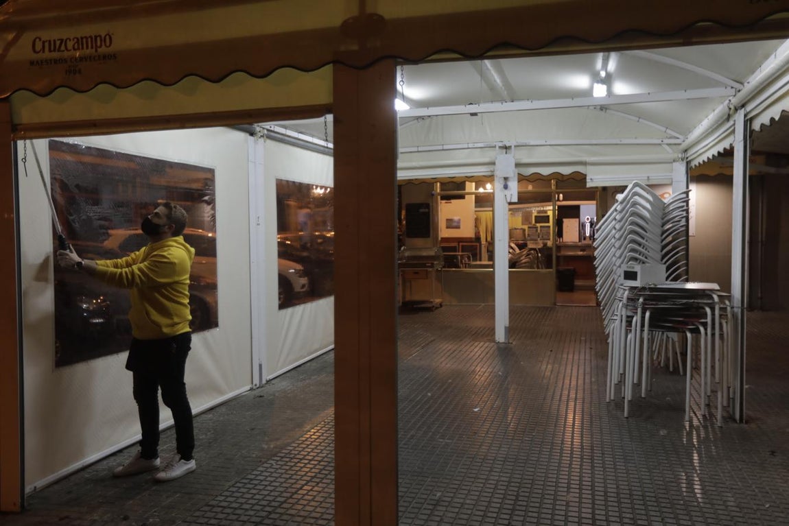 Los bares de Cádiz echan el cierre con el nuevo toque de queda