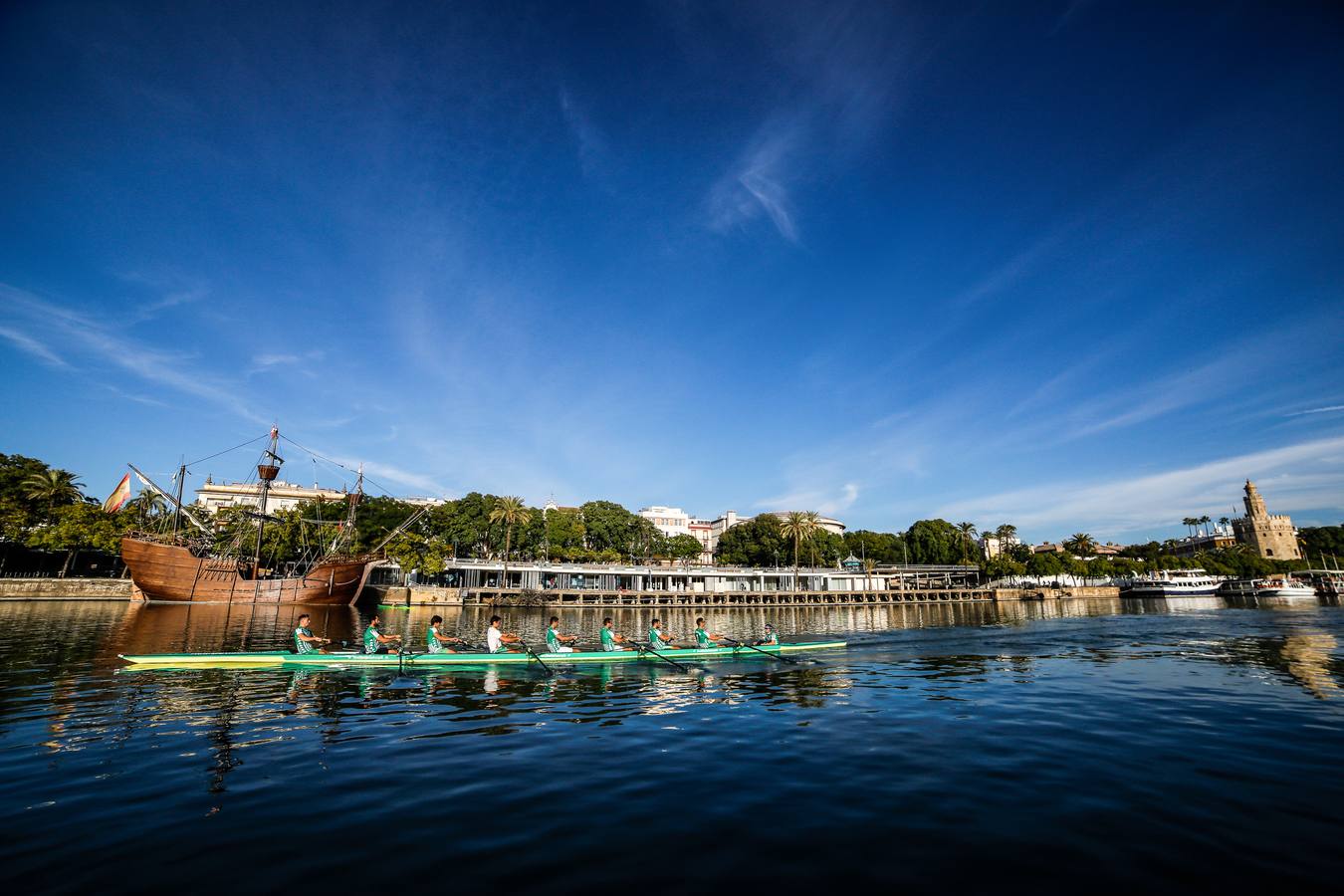 El Betis se prepara para la próxima regata Sevilla - Betis