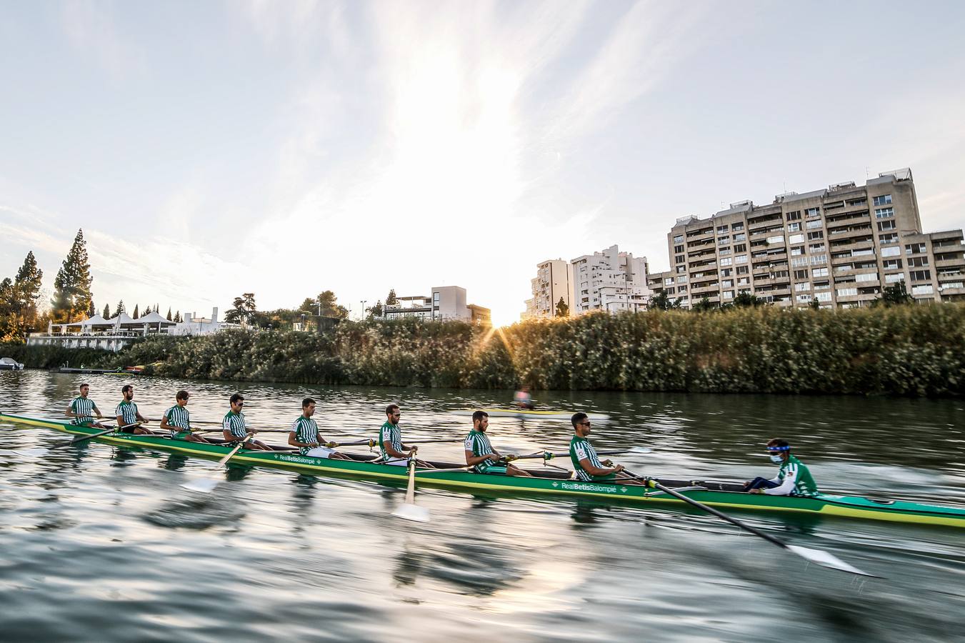 El Betis se prepara para la próxima regata Sevilla - Betis