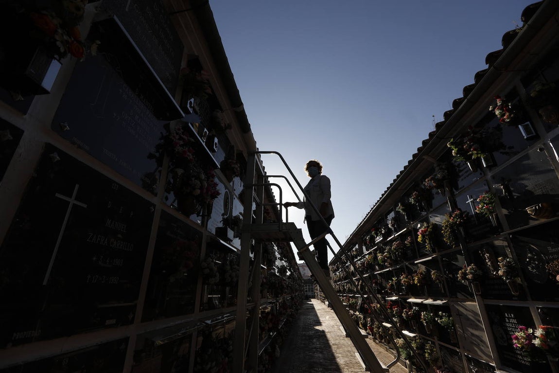En imágenes, la visita a los cementerios el Día de Todos los Santos en Córdoba
