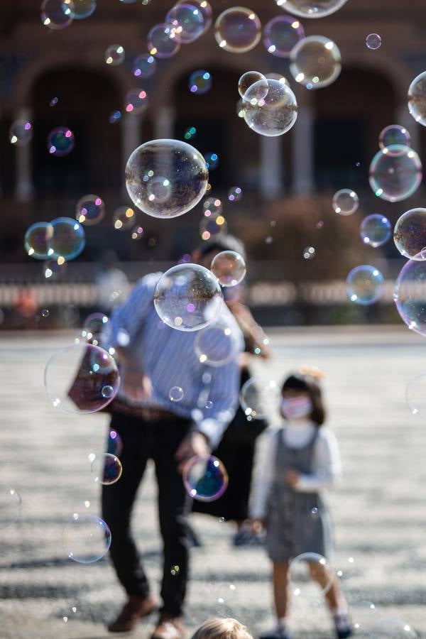 Los parques de Sevilla, un remanso de paz para las familias