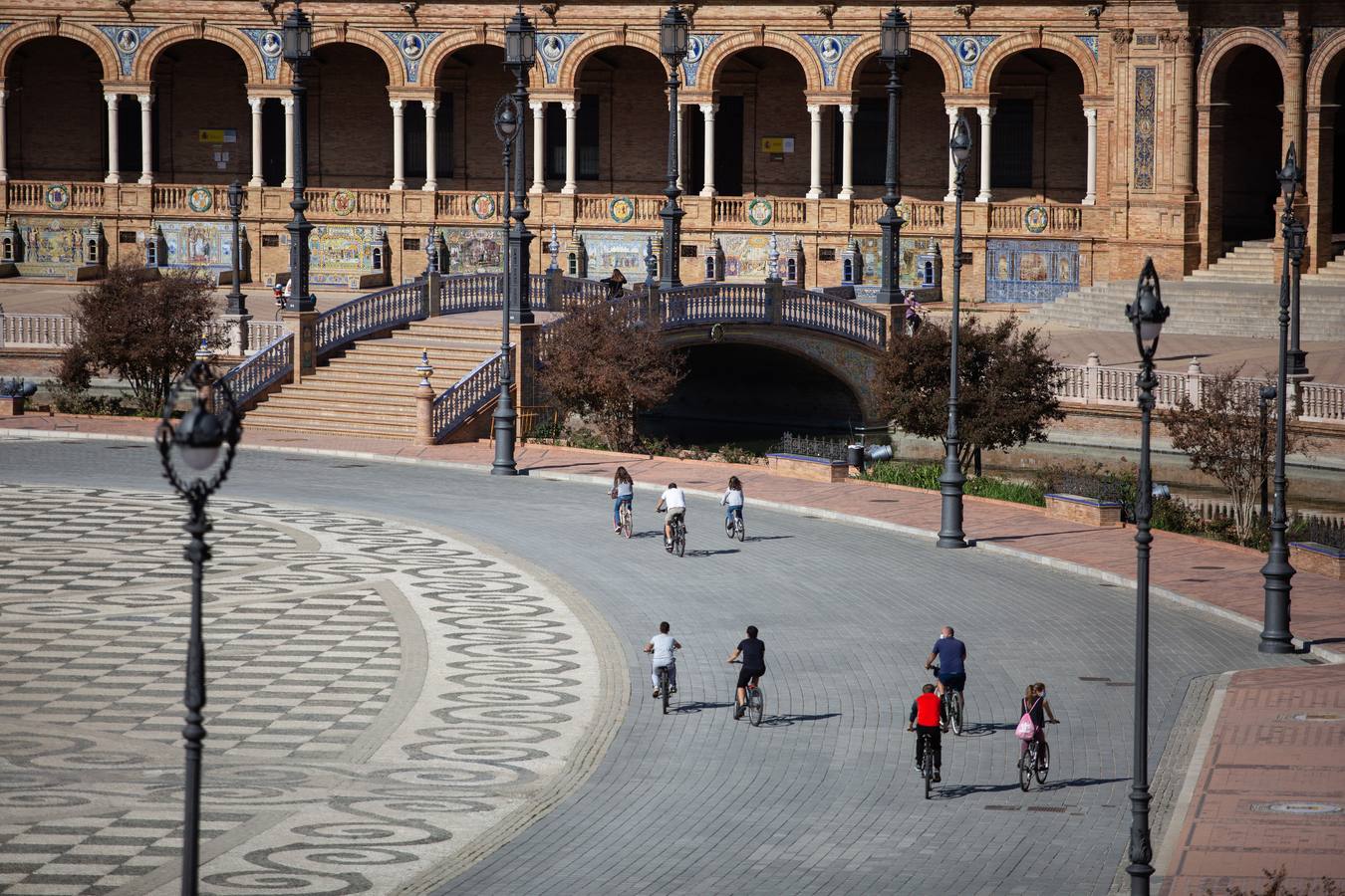 Los parques de Sevilla, un remanso de paz para las familias