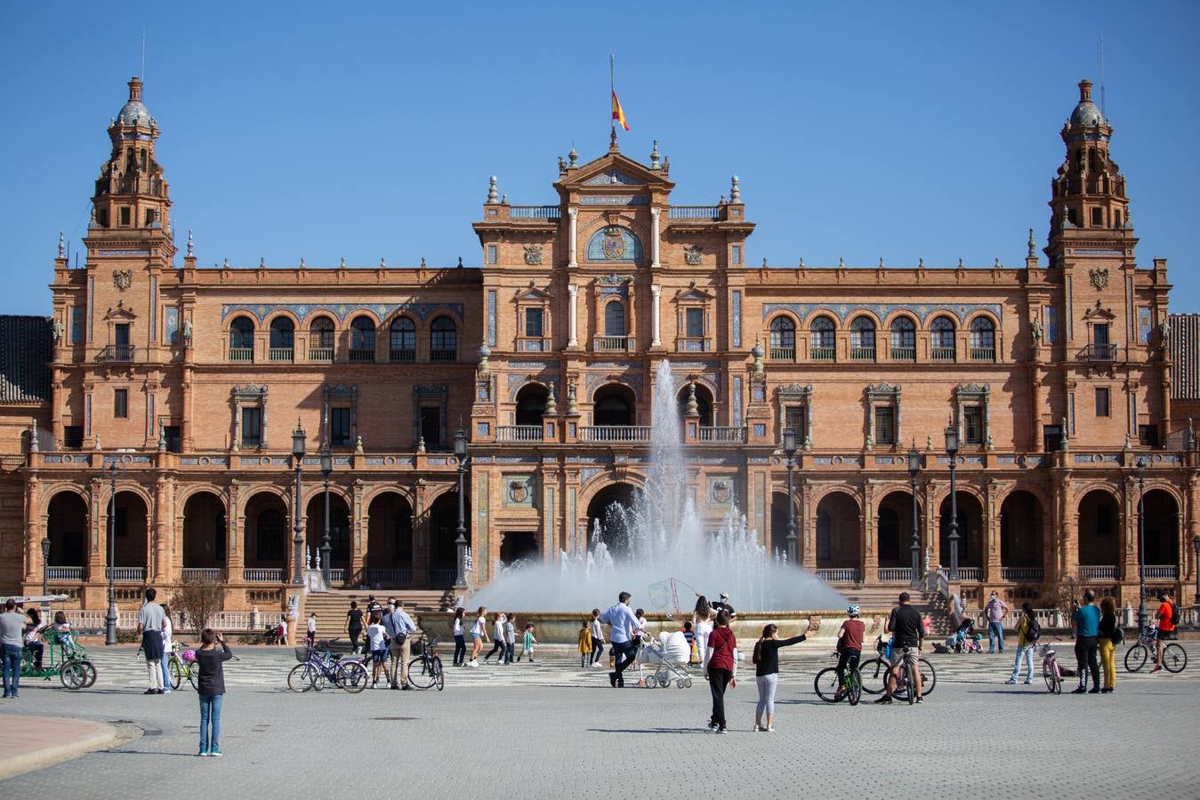 Los parques de Sevilla, un remanso de paz para las familias