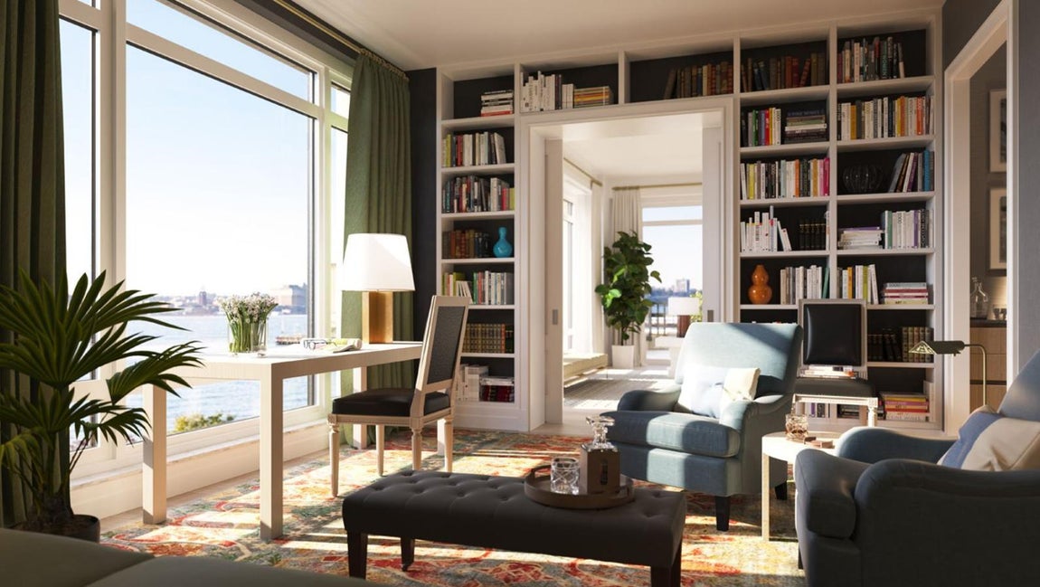 Nueva York - Las mansiones de Lewis Hamilton. En todas las estancias los amplios ventanales le confieren un extra de luz y amplitud haciendo de esta una casa muy luminosa.