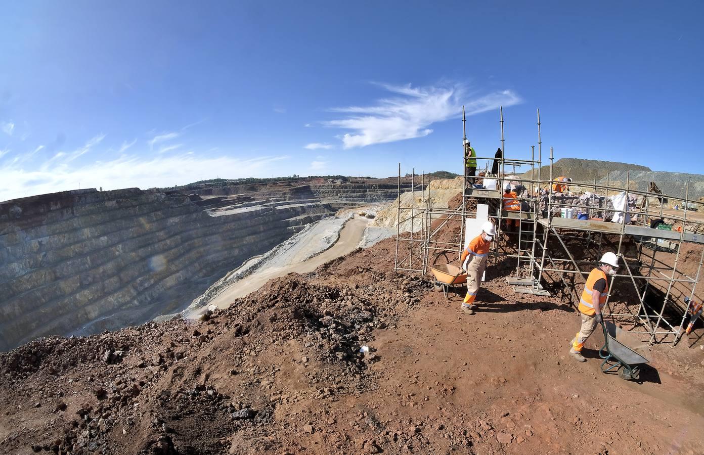 En imágenes, excavaciones arqueológicas en las minas de Río Tinto