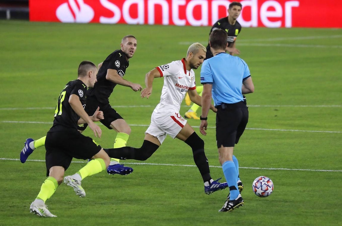Las mejores imágenes del encuentro entre el Sevilla F.C. y el Krasnodar