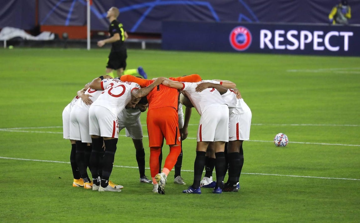 Las mejores imágenes del encuentro entre el Sevilla F.C. y el Krasnodar