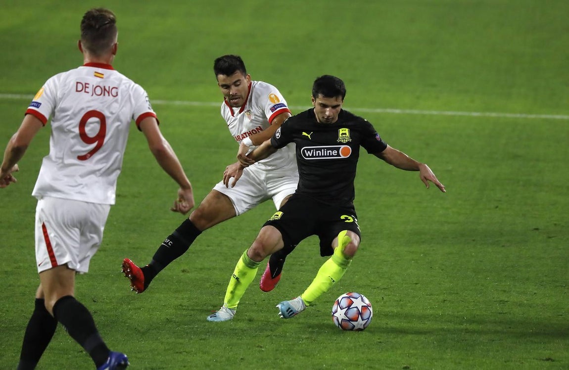Las mejores imágenes del encuentro entre el Sevilla F.C. y el Krasnodar