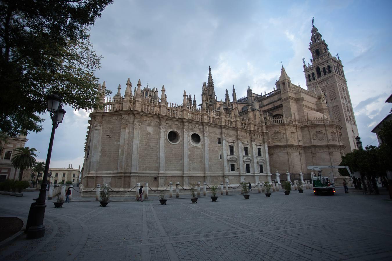 Sevilla se queda vacía incluso antes del toque de queda