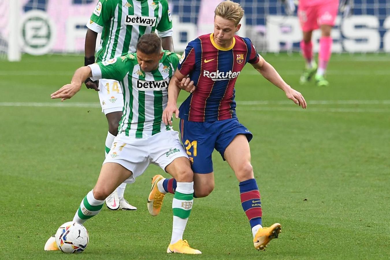 Las mejores imágenes del encuentro entre el F.C. Barcelona y el Real Betis Balompié