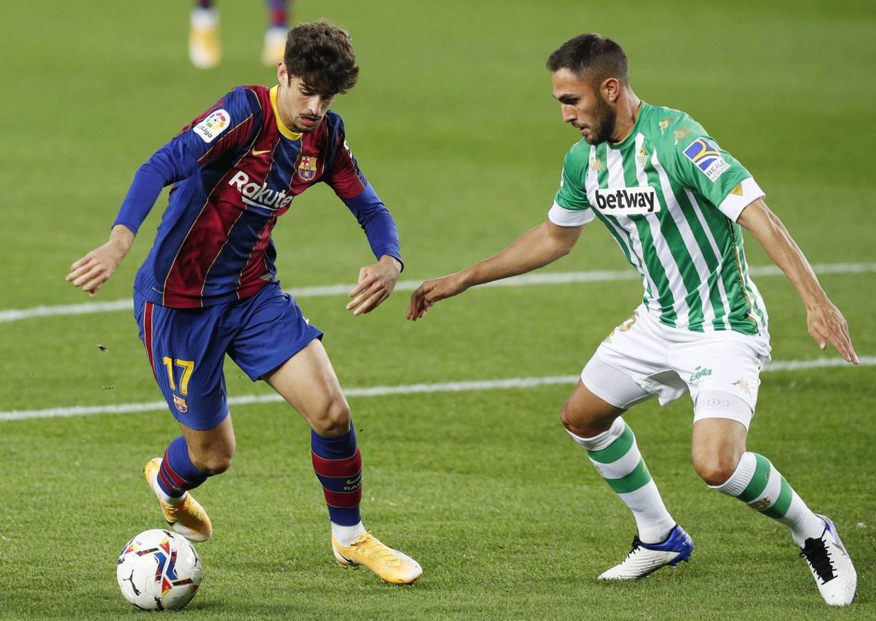 Las mejores imágenes del encuentro entre el F.C. Barcelona y el Real Betis Balompié