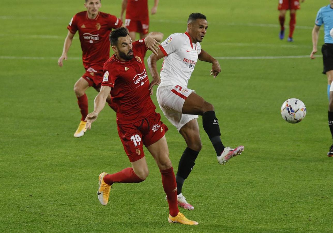 Las mejores imágenes del encuentro entre el Sevilla F.C. y el Osasuna