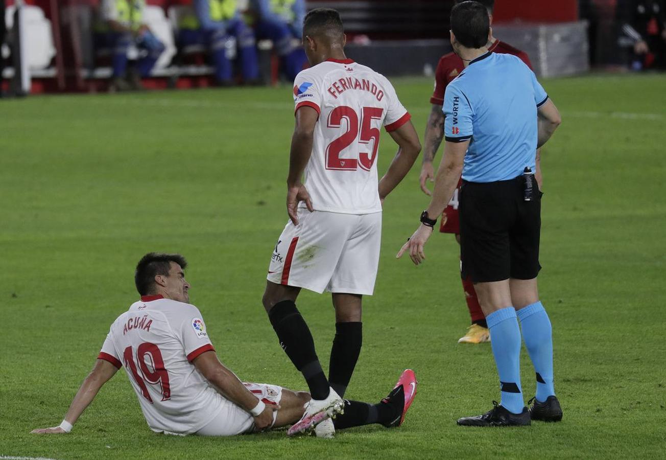 Las mejores imágenes del encuentro entre el Sevilla F.C. y el Osasuna