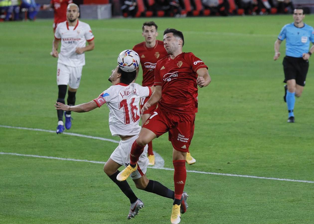 Las mejores imágenes del encuentro entre el Sevilla F.C. y el Osasuna