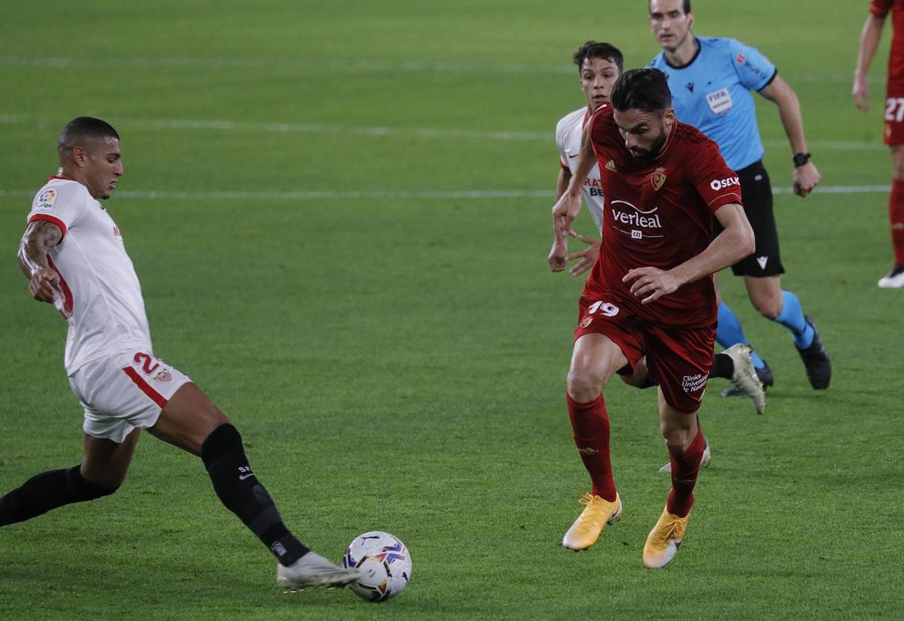 Las mejores imágenes del encuentro entre el Sevilla F.C. y el Osasuna