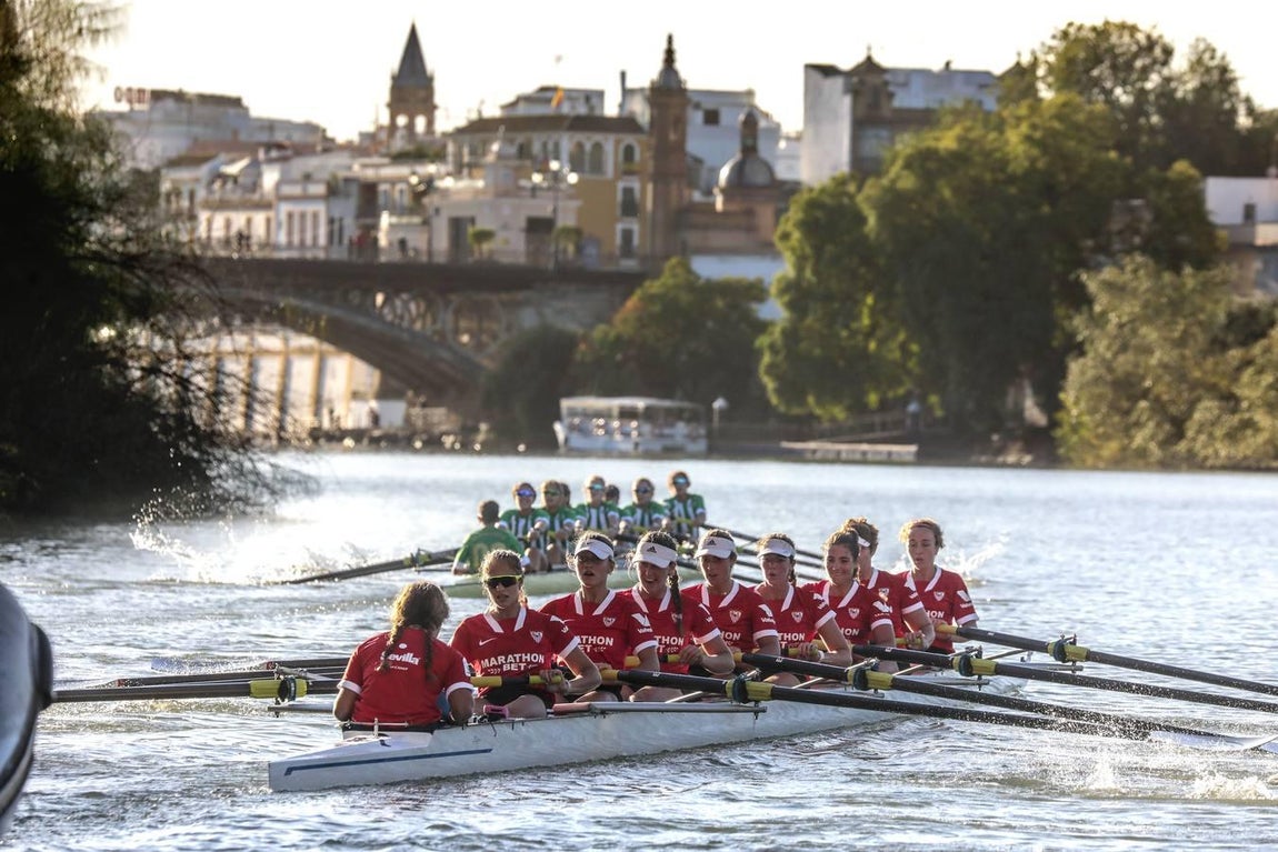 Victoria bética en la regata sevillana