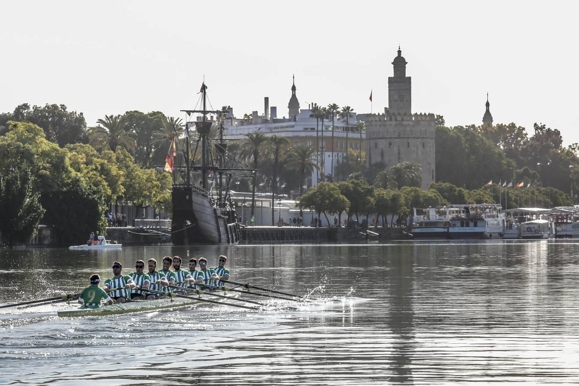 Victoria bética en la regata sevillana