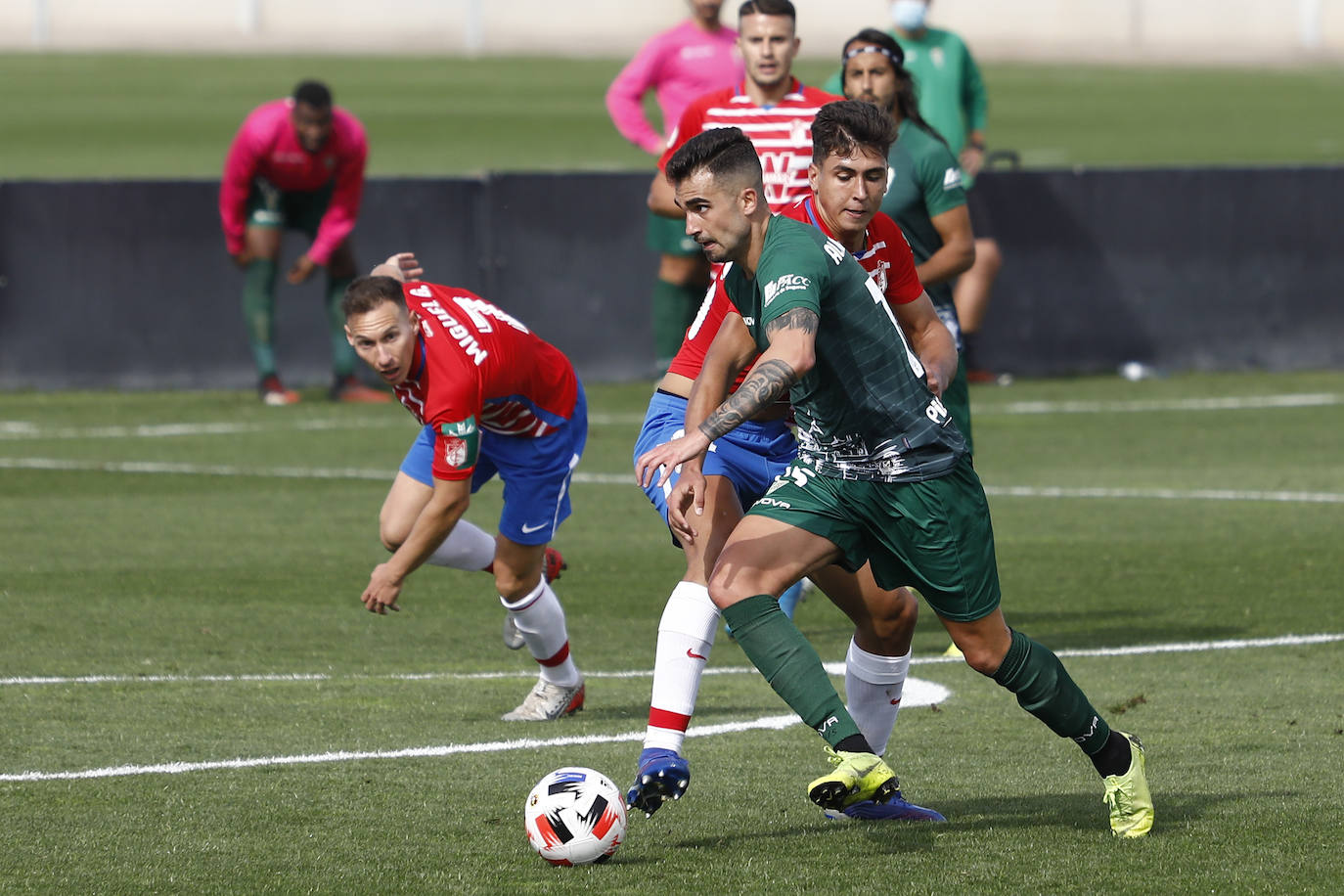 El Recreativo Granada-Córdoba CF, en imágenes