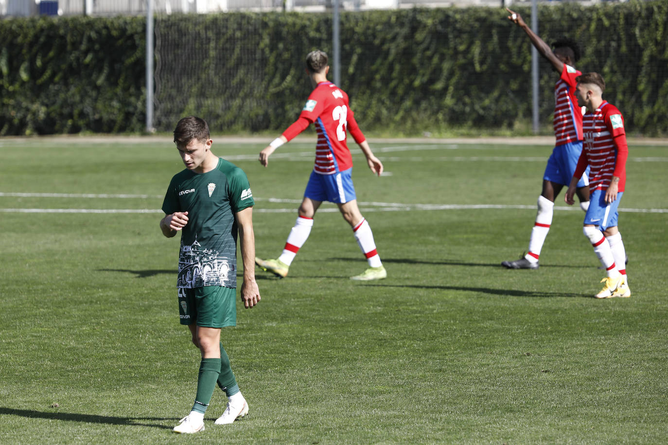 El Recreativo Granada-Córdoba CF, en imágenes