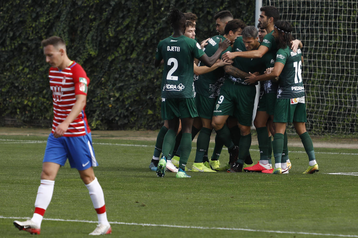 El Recreativo Granada-Córdoba CF, en imágenes