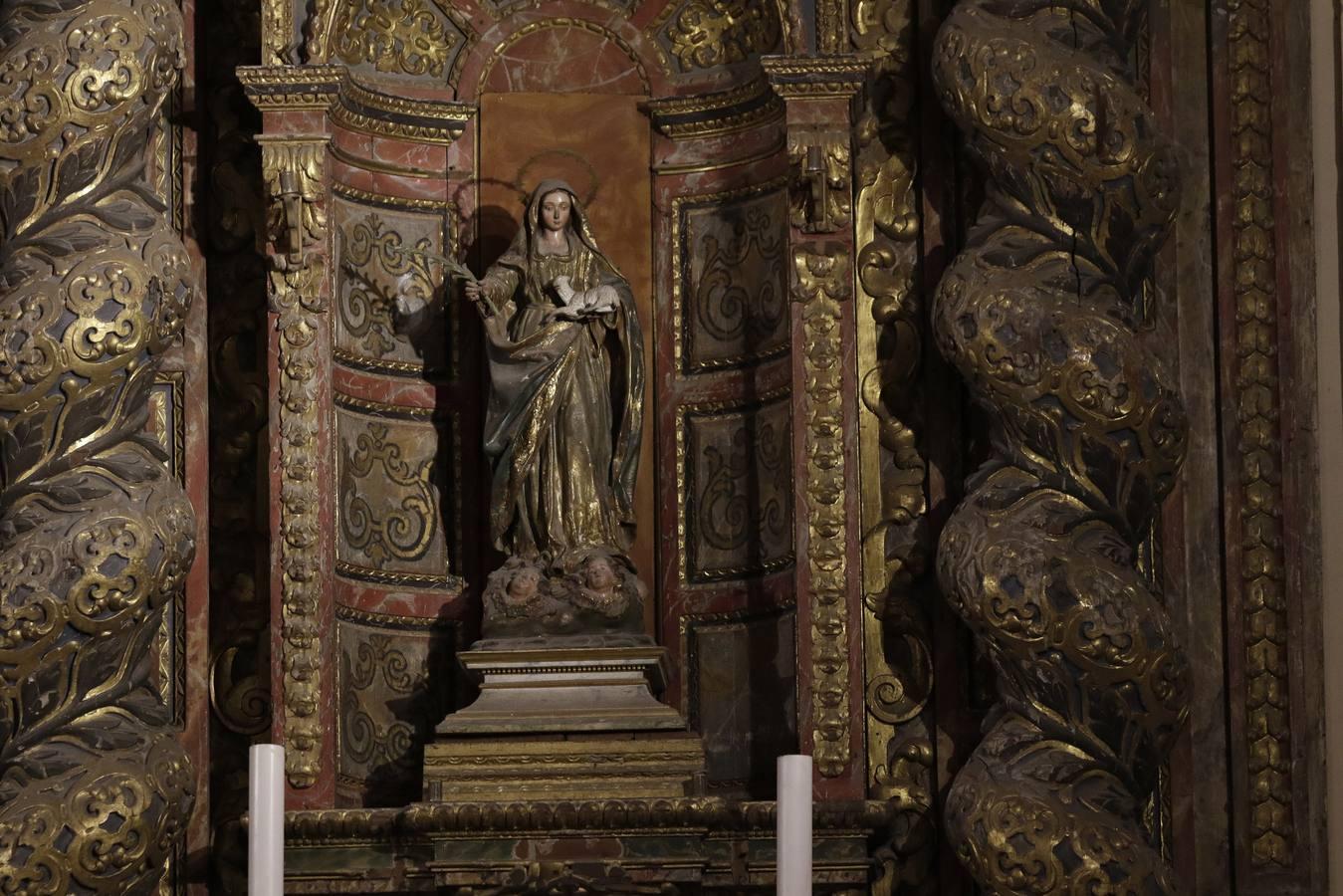 El retablo mayor de San Jacinto recuperará todo su esplendor