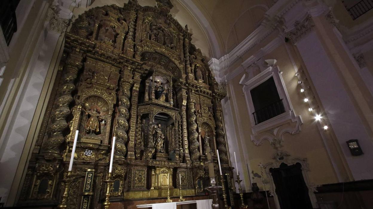 El retablo mayor de San Jacinto recuperará todo su esplendor