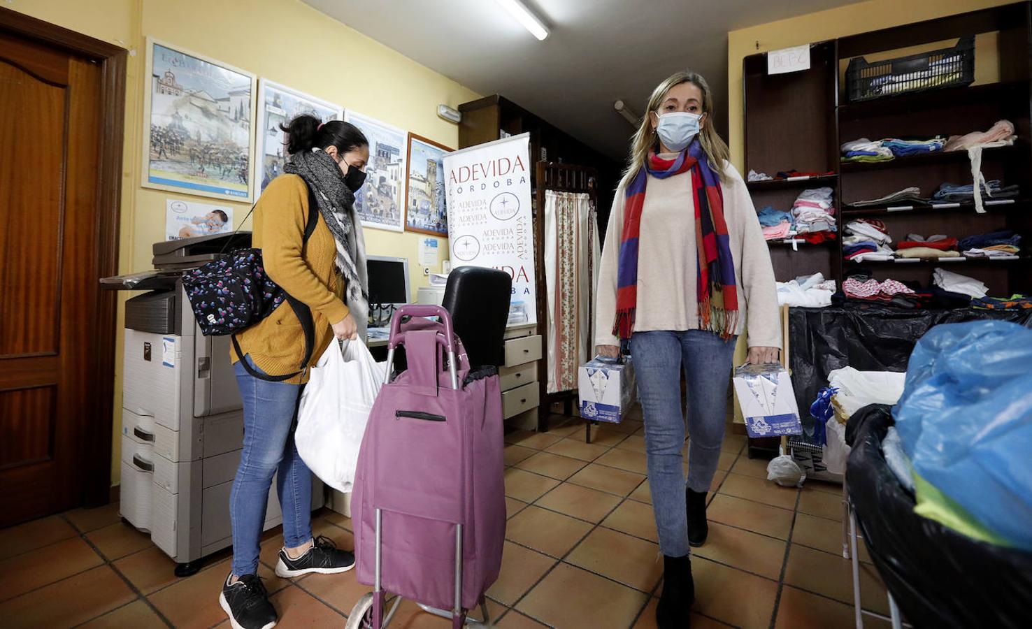 El trabajo asistencial de Adevida, en imágenes