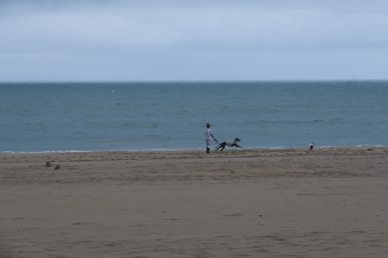 FOTOS | Sábado de lluvia en Cádiz que invita a quedarse en casa