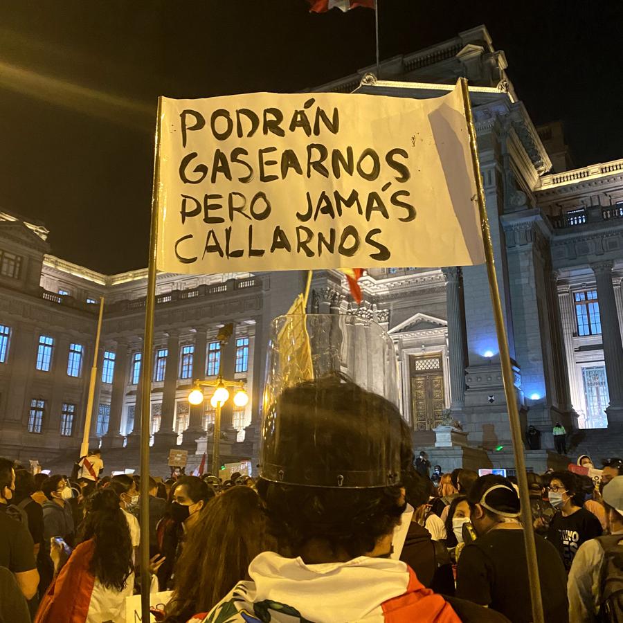 Las protestas de Perú, en imágenes