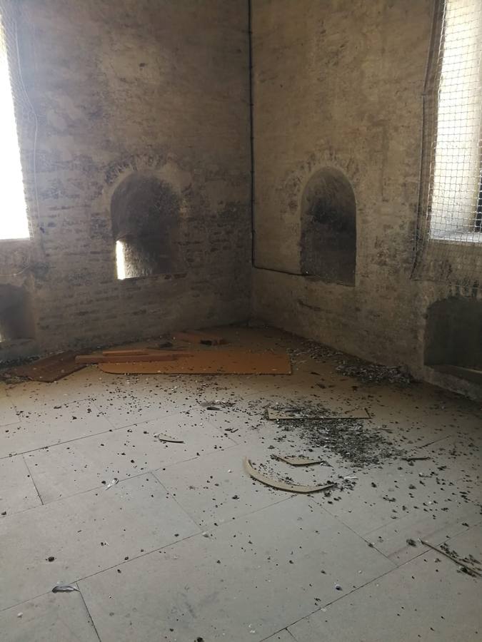 En imágenes, estado de abandono de la Torre de Don Fadrique