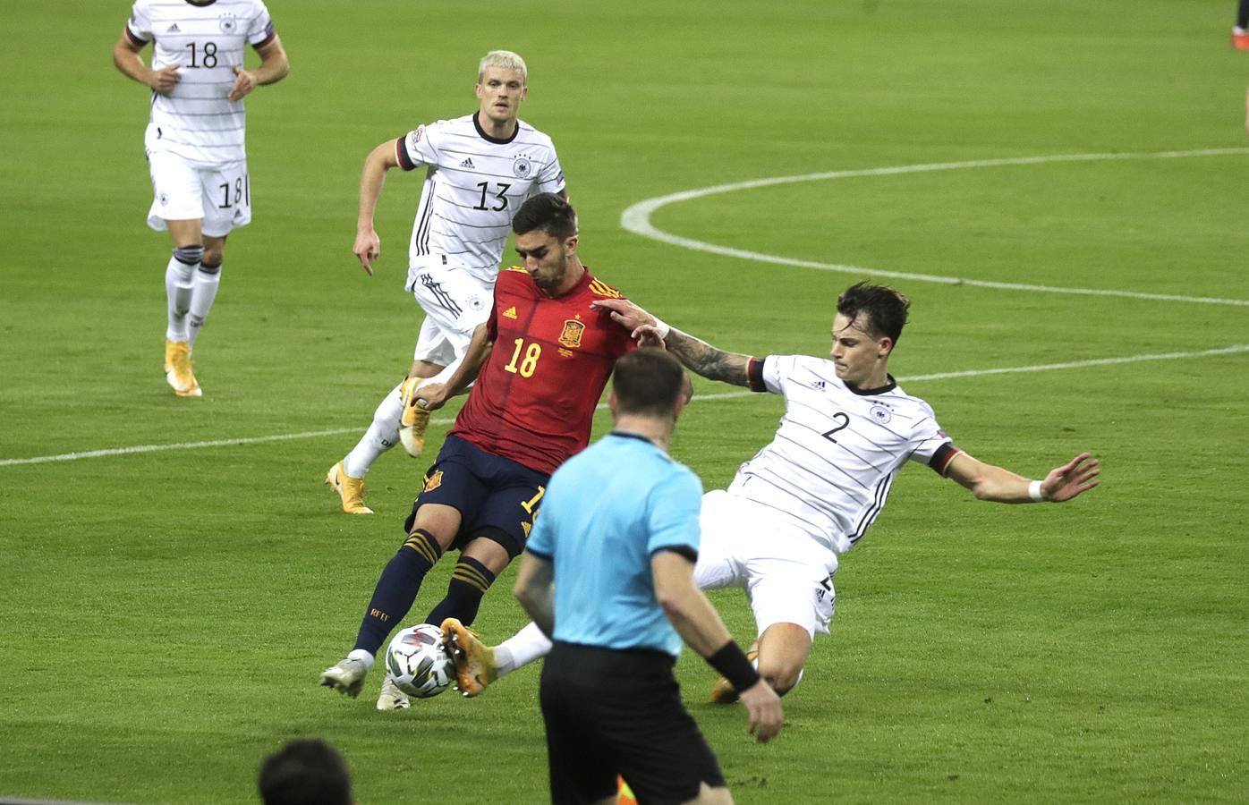 En imágenes, la goleada histórica (6-0) de España a Alemania en Sevilla