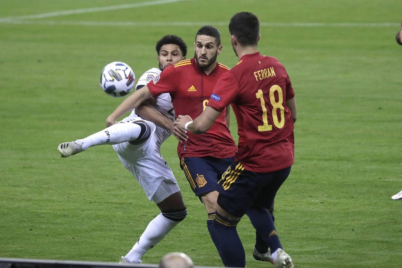 En imágenes, la goleada histórica (6-0) de España a Alemania en Sevilla