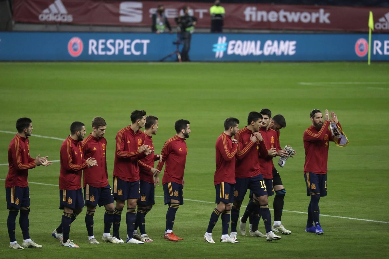 En imágenes, la goleada histórica (6-0) de España a Alemania en Sevilla