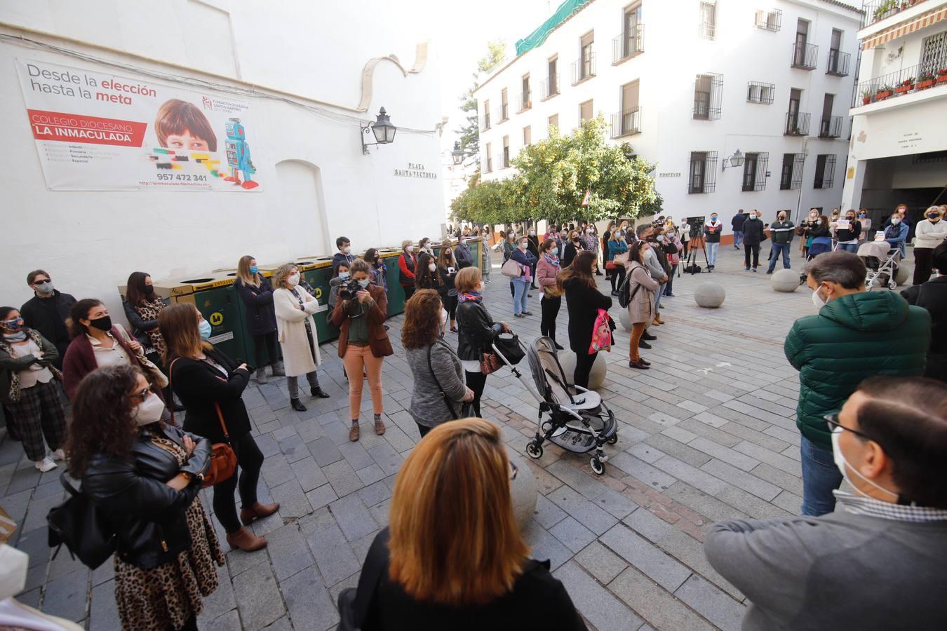 Las protestas contra la Ley Celaá en Córdoba, en imágenes