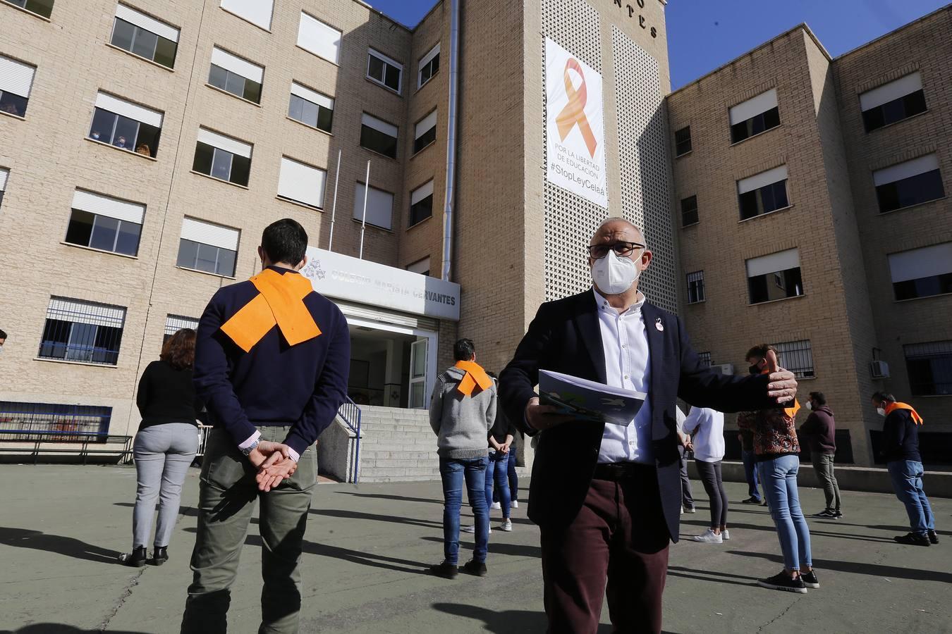 Las protestas contra la Ley Celaá en Córdoba, en imágenes