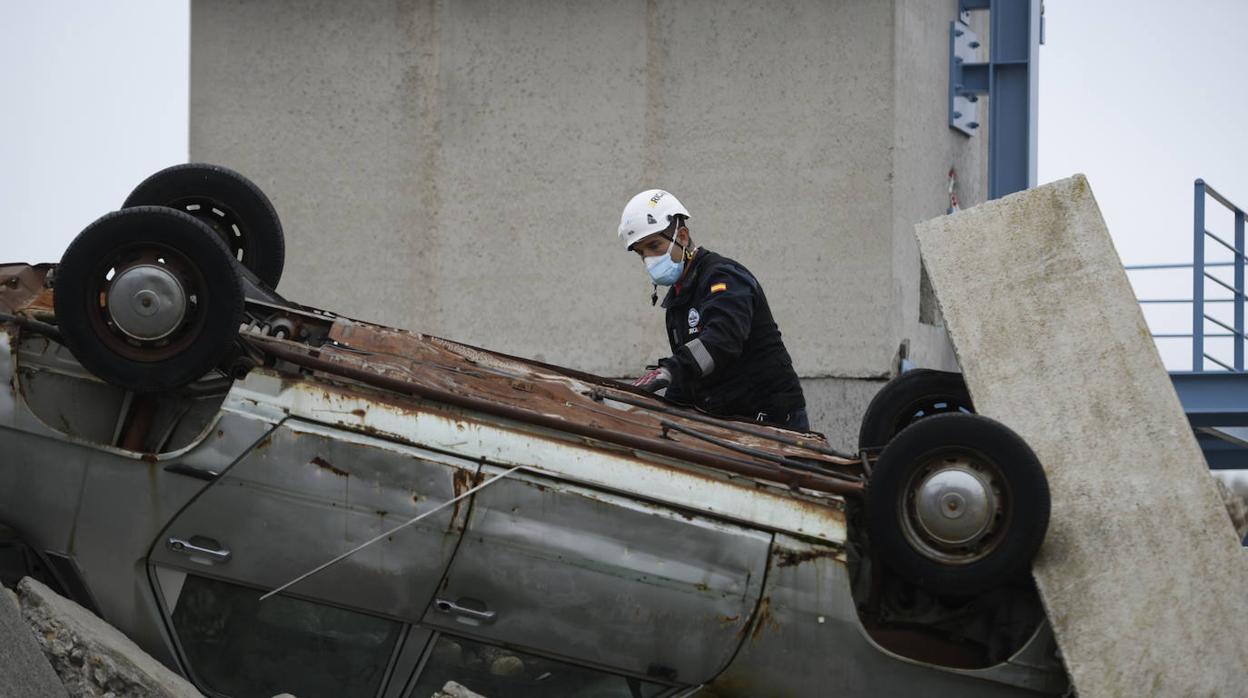 Así ha sido el simulacro de la Comunidad de Madrid de intervención en un terremoto